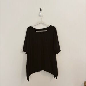 soft surroundings raw hem tunic